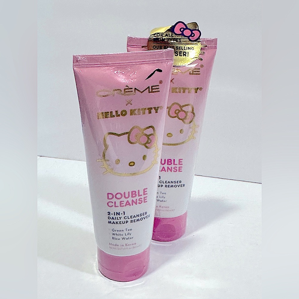 Hello Kitty Pink Double Cleanse 2-in-1 Cleanser Makeup Remover - 5.07fl oz.
